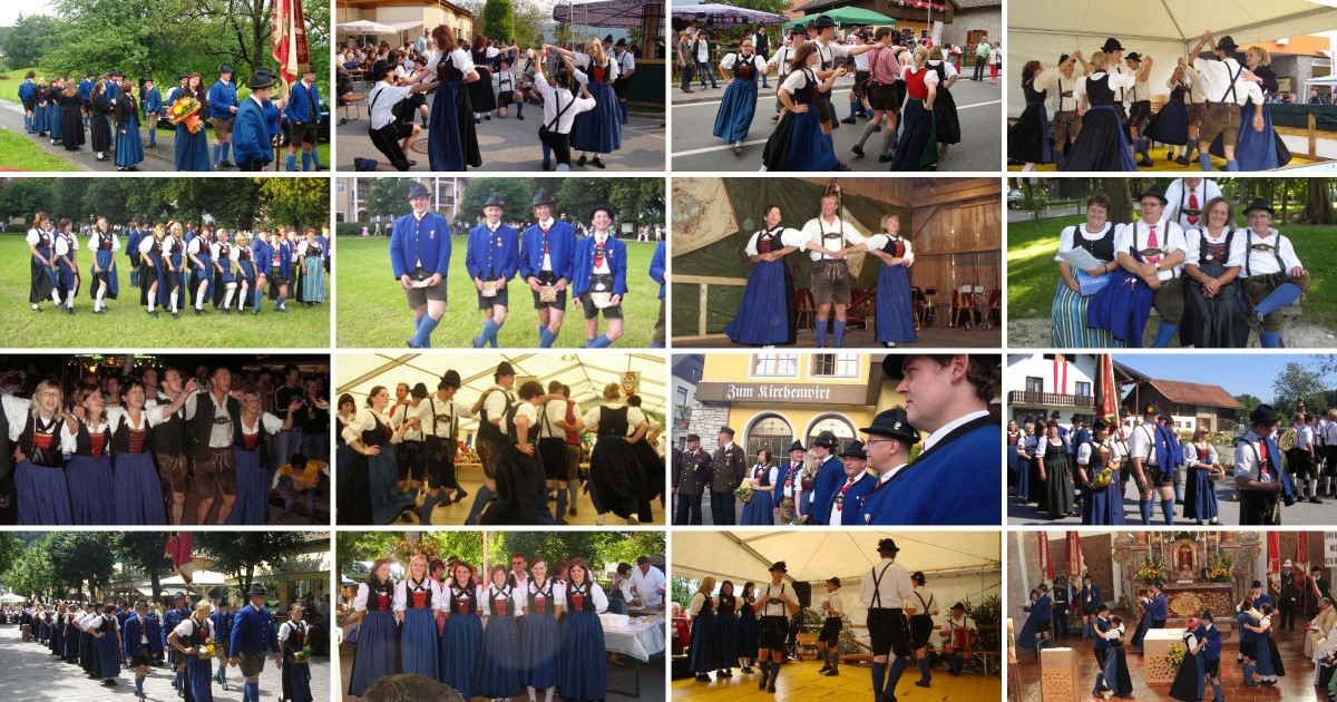 Schnappschüsse Trachtenverein D`Puachstoana - Fotos: Archiv